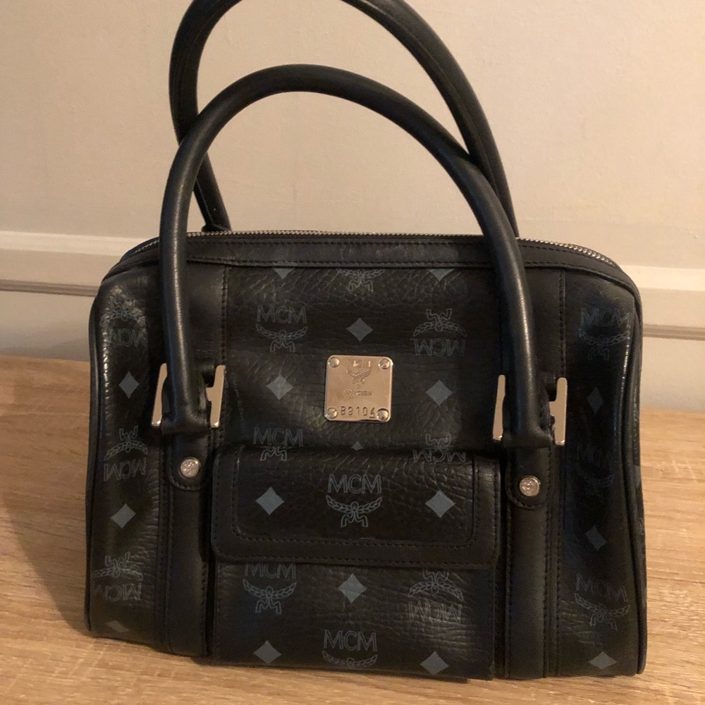 MCM boston bag